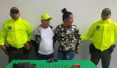 José Martínez Castro, alias “Crispin”, y  su compañera sentimental conocida como 'Shirley'.