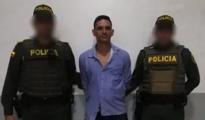 El capturado fue conducido a la URI de la Fiscalía.