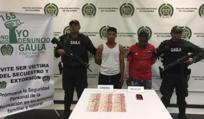 Heberto Ramón Silgaso Ávila y Yormán Darío Rojas.