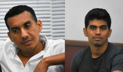 Alejandro Hernández y su sobrino Chaheer Abauu Hernández