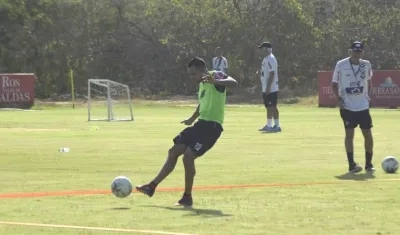 Marlon Piedrahíta, defensa de Junior. 