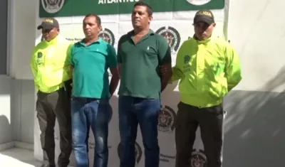 Los hermanos Marcial y Yahir Morales Charris.