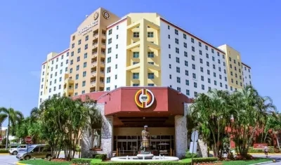 El casino Miccosukee, en Miami.