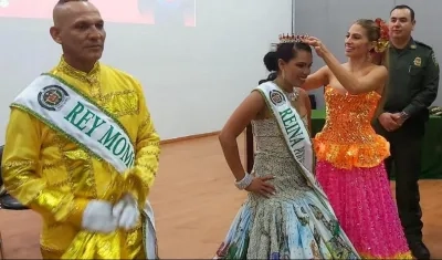 El acto de coronación.