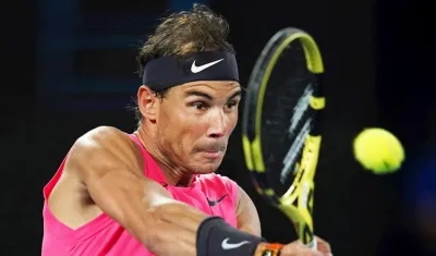 Rafael Nadal, tenista español. 