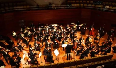 Imagen de la Orquesta.