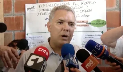 El Presidente de la República, Iván Duque.