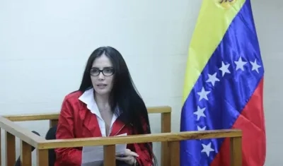 Aida Merlano, excongresista.