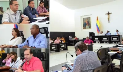 Sesión de la Asamblea del 5 de febrero.