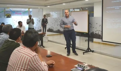 Libardo García, director de la AMB.