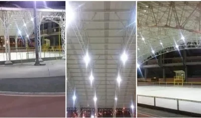 Un ejemplo de cómo se necesita la cubierta del escenario. 