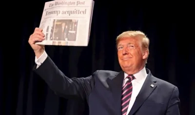 Donald Trump, presidente de los Estados Unidos.