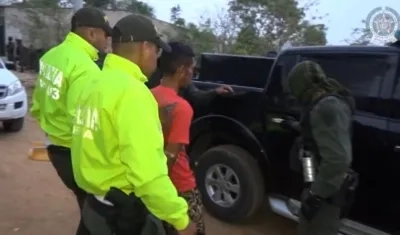 Capturados por la Policía.