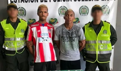 Luis Fernando Martínez Indaburo y Gregori Alexander Herrera.