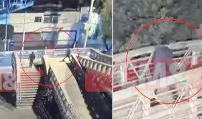 Imágenes del suceso.