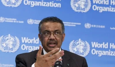 Director general de la OMS, Tedros Adhanom Ghebreyesus.