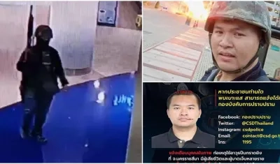 El hombre mantiene a más de una decena de personas como rehenes, según los medios locales.