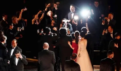 Bong Joon Ho, tras recibir la distinción como mejor película.