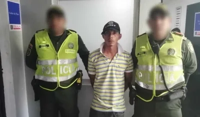 El hombre quedó a disposición de la URI de la Fiscalía.
