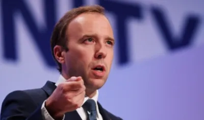 El ministro británico de Sanidad, Matt Hancock