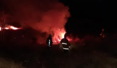 El incendio fue en Chorrera, corregimiento de Juan de Acosta.