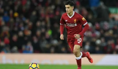 Phillipe Coutinho, jugador brasileño. 