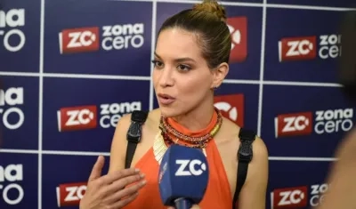 Giselle Lacouture, cantante y Reina del Carnaval 2010.