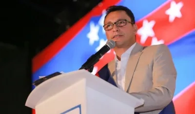 Carlos Caicedo, gobernador del Magdalena.