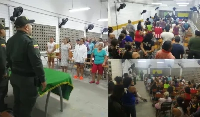 Encuentro comunitario.