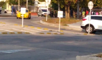 Lugar de los hechos en el norte de Barranquilla.