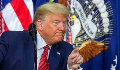 Donald Trump, presidente de los Estados Unidos.