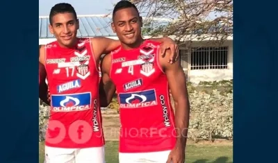 Gabriel Fuentes y Willer Ditta.