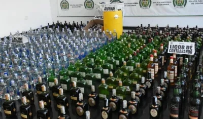 Planes de control permitieron desmantelar la fábrica clandestina de licor en el barrio Las Nieves.