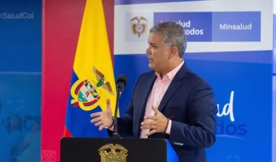 Iván Duque, presidente de Colombia.