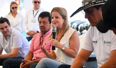 La Gobernadora del Atlántico, Elsa Noguera.