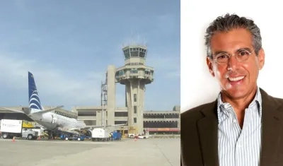 Imágenes del aeropuerto Ernesto Cortissoz y de Samuel Azout Papu.