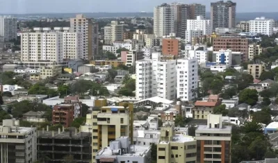 Panorámica de Barranquilla.