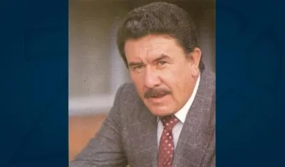 El fallecido actor Carlos De La Fuente.