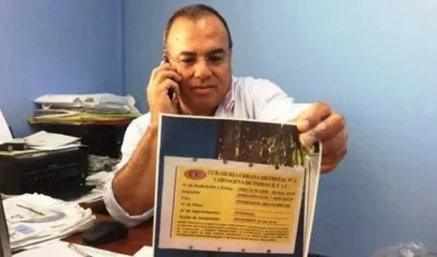 Ronald Llamas Bustos, curador urbano No 1 de Cartagena.