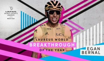 El colombiano Egan Bernal.