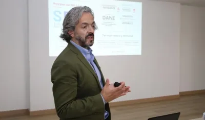Juan Daniel Oviedo, Director del DANE.