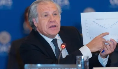 Luis Almagro, secretario general de la OEA.