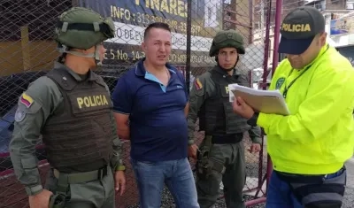 Carlos Alberto Salazar, alias 'El señor de la bata'.