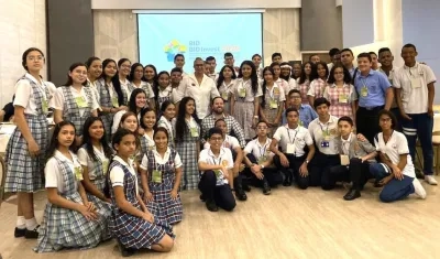 Estudiantes participantes en las jornadas BIDCampus.