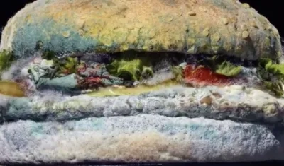 La hamburguesa que presentó la cadena.