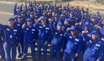 Triple A y su equipo de operarios están listos para la limpieza del Carnaval.