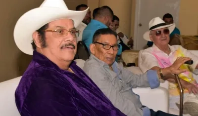 Aníbal Velásquez, Pedro 'Ramayá' Beltrán y Dolcey Gutiérrez.