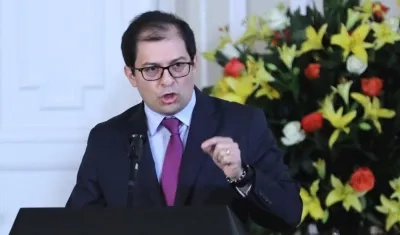 El Fiscal General de la Nación, Francisco Barbosa