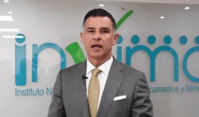 El director general del Invima, Julio César Aldana.