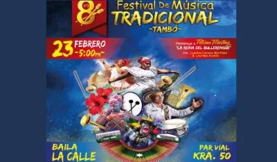 Afiche oficial del evento.